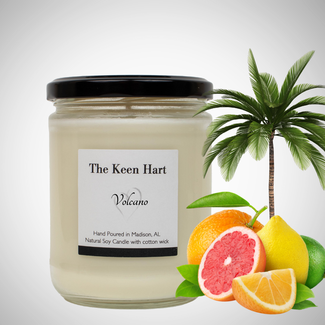Soy Candles and Melts Volcano The Keen Hart